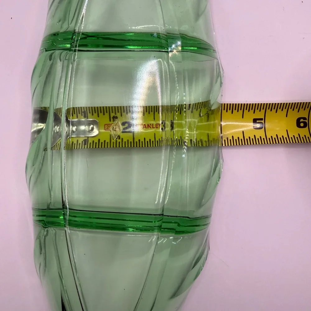 Heisey Glass Moongleam green 13